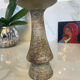 Vallauris candlestick signed 21.5 cm – 1970s brutalist ceramic