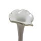Vintage Twisted Opaline Vase, 1970s
