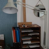 Grey vintage Twist architect lamp