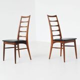 Chaises de salle à manger 'Lis' de Niels Koefoed en palissandre Koefoeds Danemark 1960
