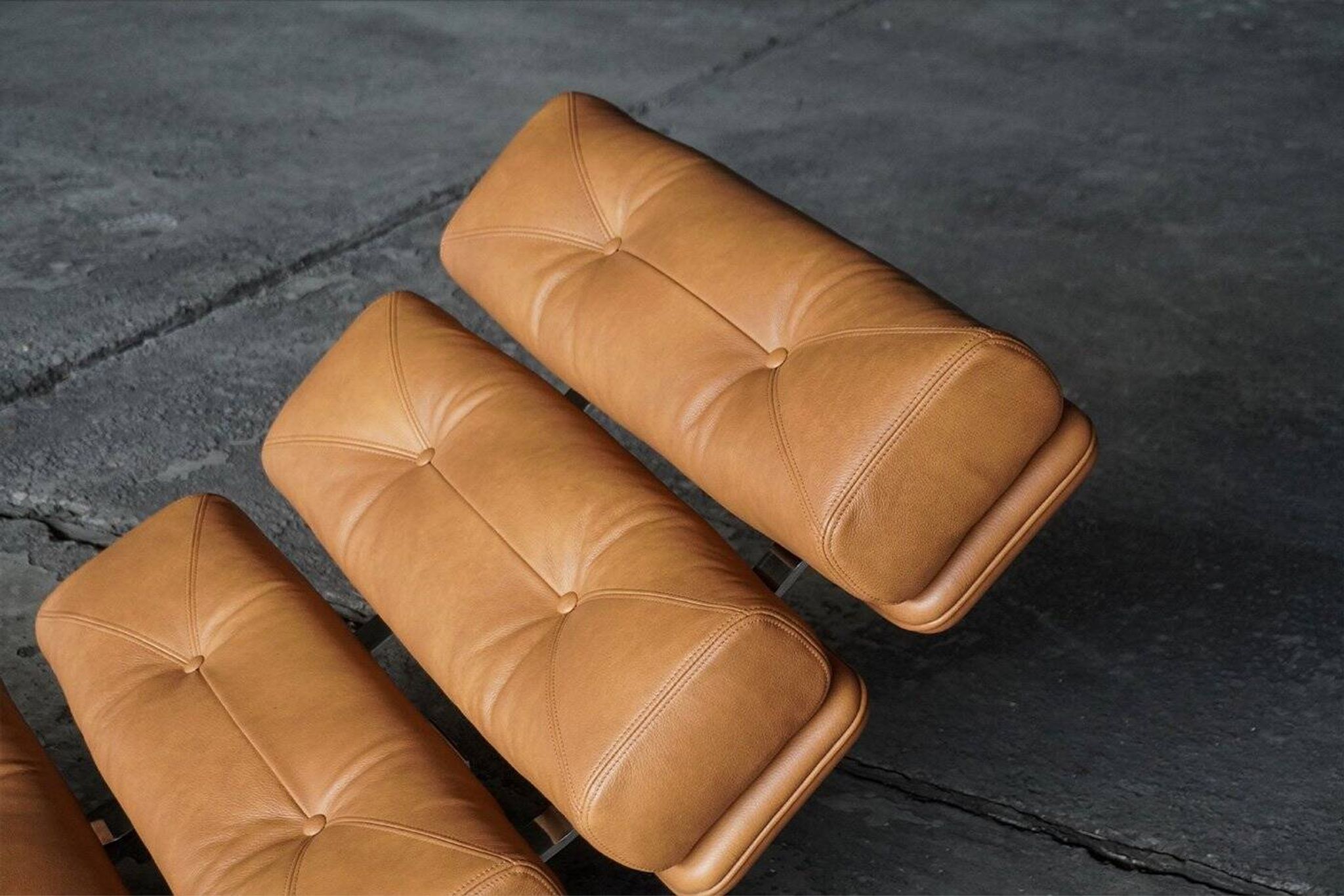 Lounge Chair in Cognac Leather by Ric Deforche for Gervan, Belgium, 1970s