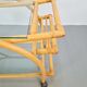 Vintage Trolley in Rattan, Bentwood and Leather, Italy, 1970s