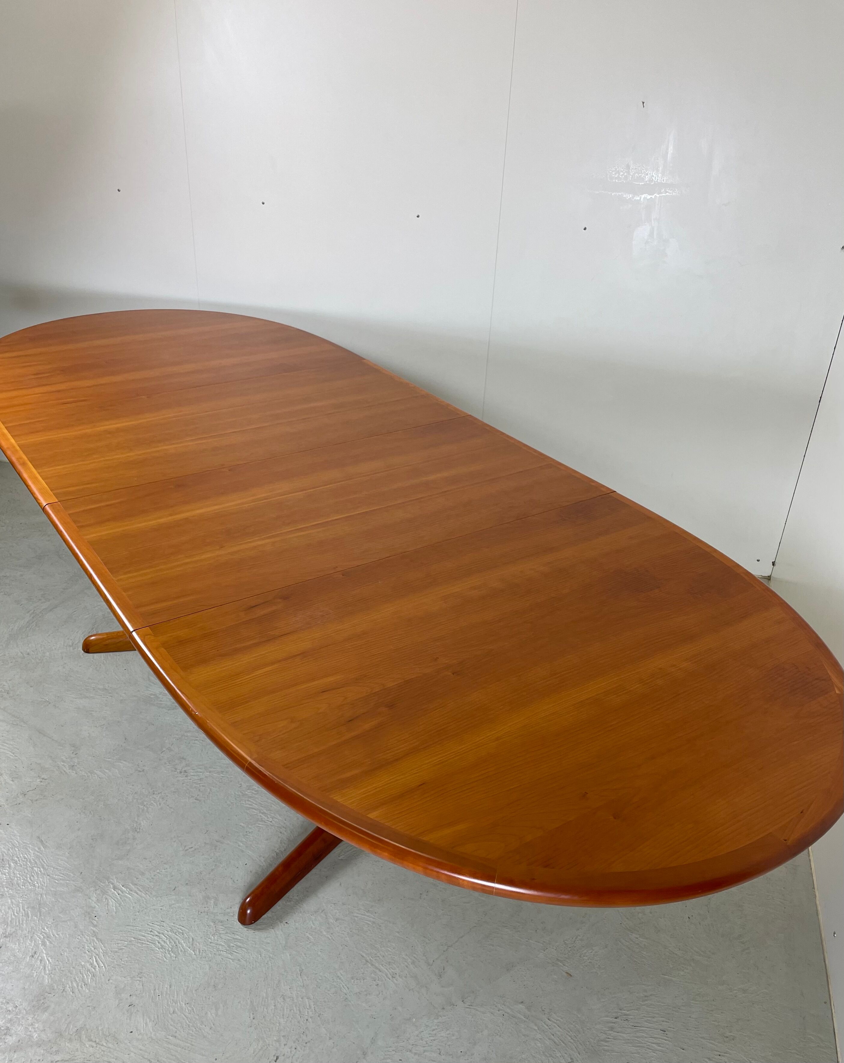 Danish midcentury teak dining table 1960s by Skovby