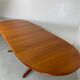 Table à manger en teck 1960 par Skovby