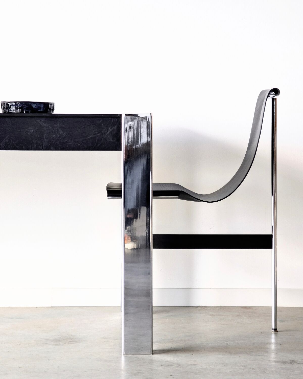 Vintage 3LC T Chair by William Katavolos, ed. Laverne int. 1952