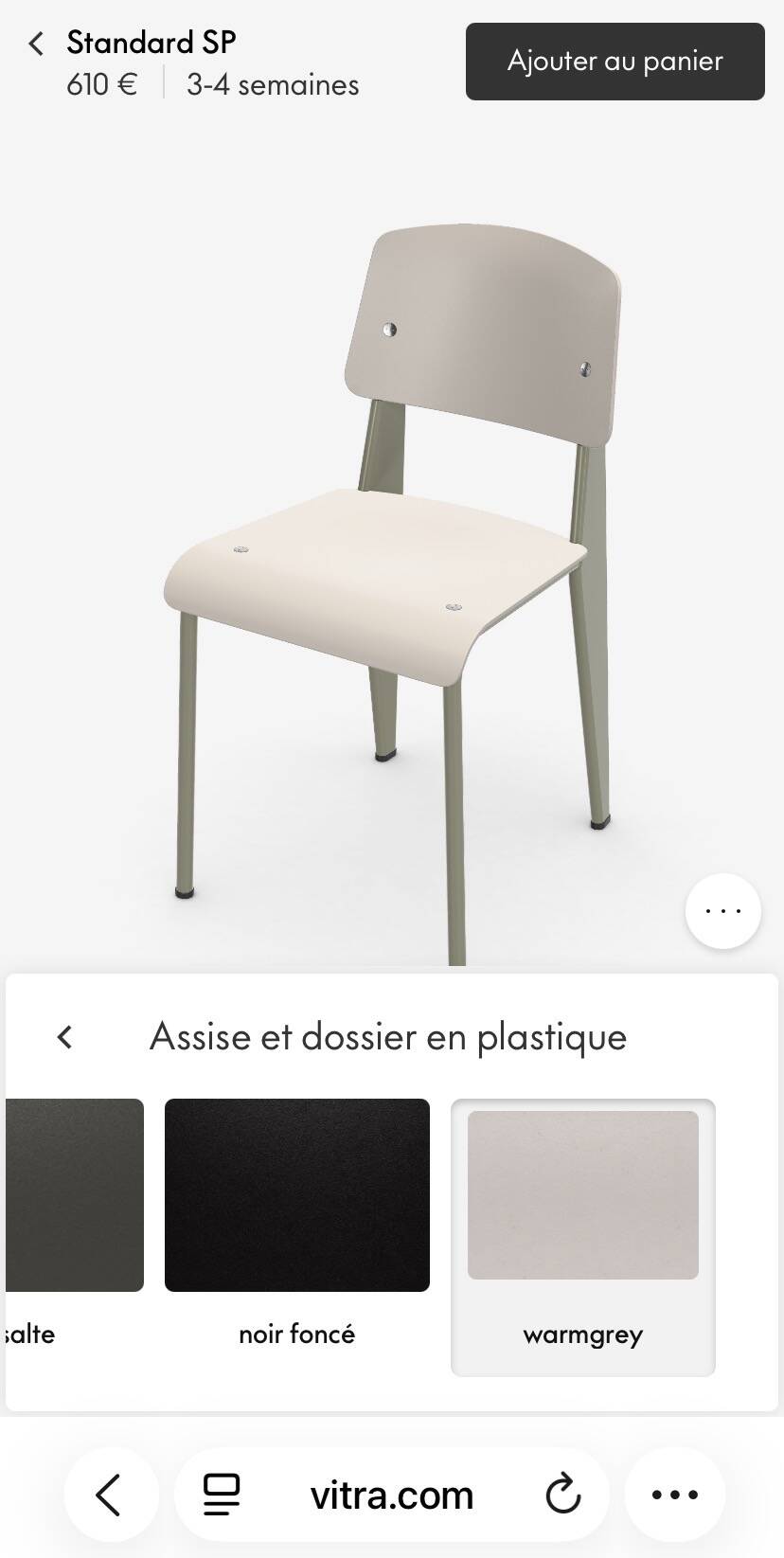 Standard Chair SP Jean Prouvé