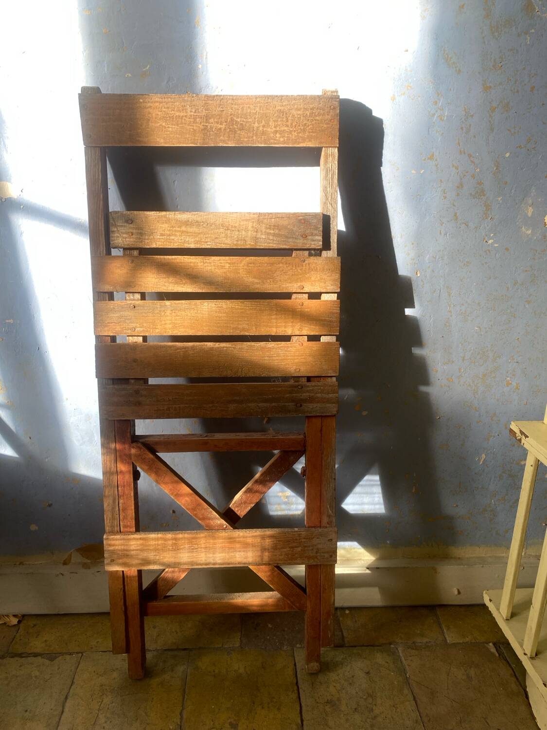 Chaise bois pliante