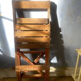 Folding wooden chair