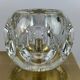 60s 70s peill & putzler cube wall lamp wall sconce ice glass space design