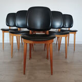 6 chaises modèle Pégase pour Baumann