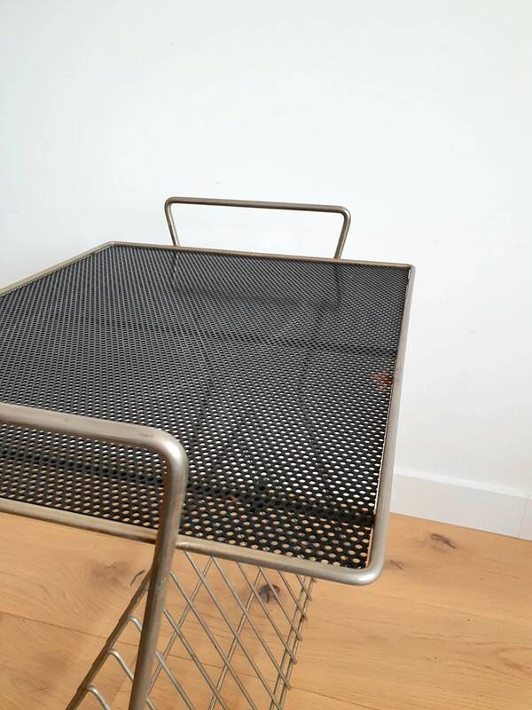 Matégot vinyl side table