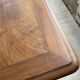 Solid walnut farmhouse castle table 1900 XXL