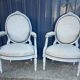 Paire de fauteuils de Style Louis XVI