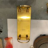 Extra Large Murano Glass Brass Sconces Set of 2