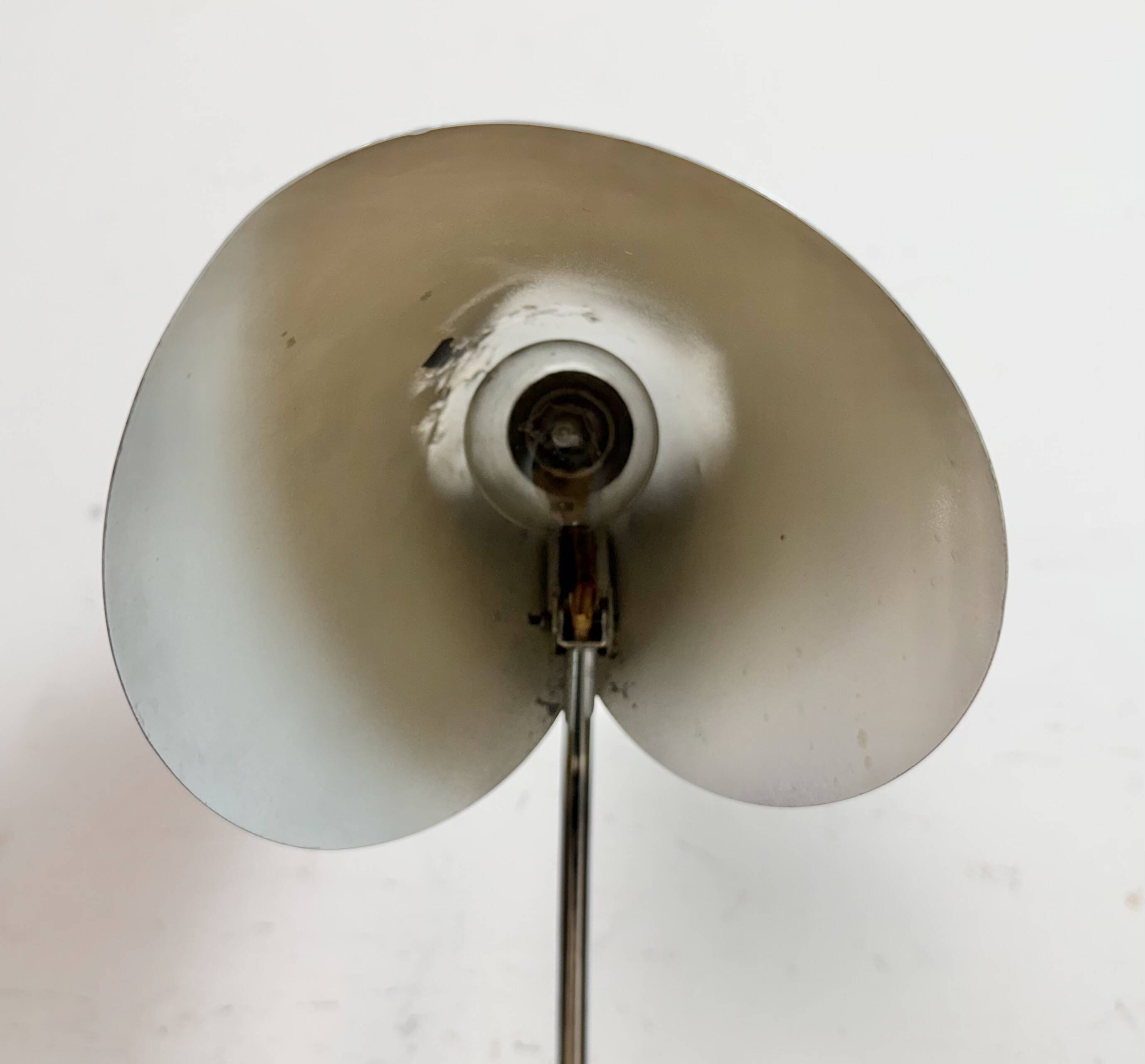 Vintage Black Table Lamp by Josef Hůrka for Napako, 1960s