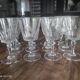 Lot de 12 verres à vin blanc en cristal ciselé