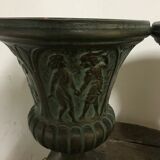 Pair of Medici vases mounted in lamp