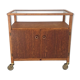Vintage serving table 60
