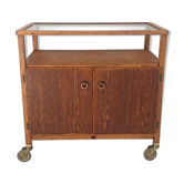 Vintage serving table 60