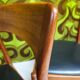 4 Chaises Teck HENNING KJAERNULF 1960"
