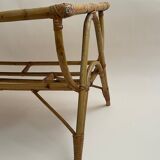 Rattan coffee table