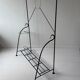 Wrought iron coat rack