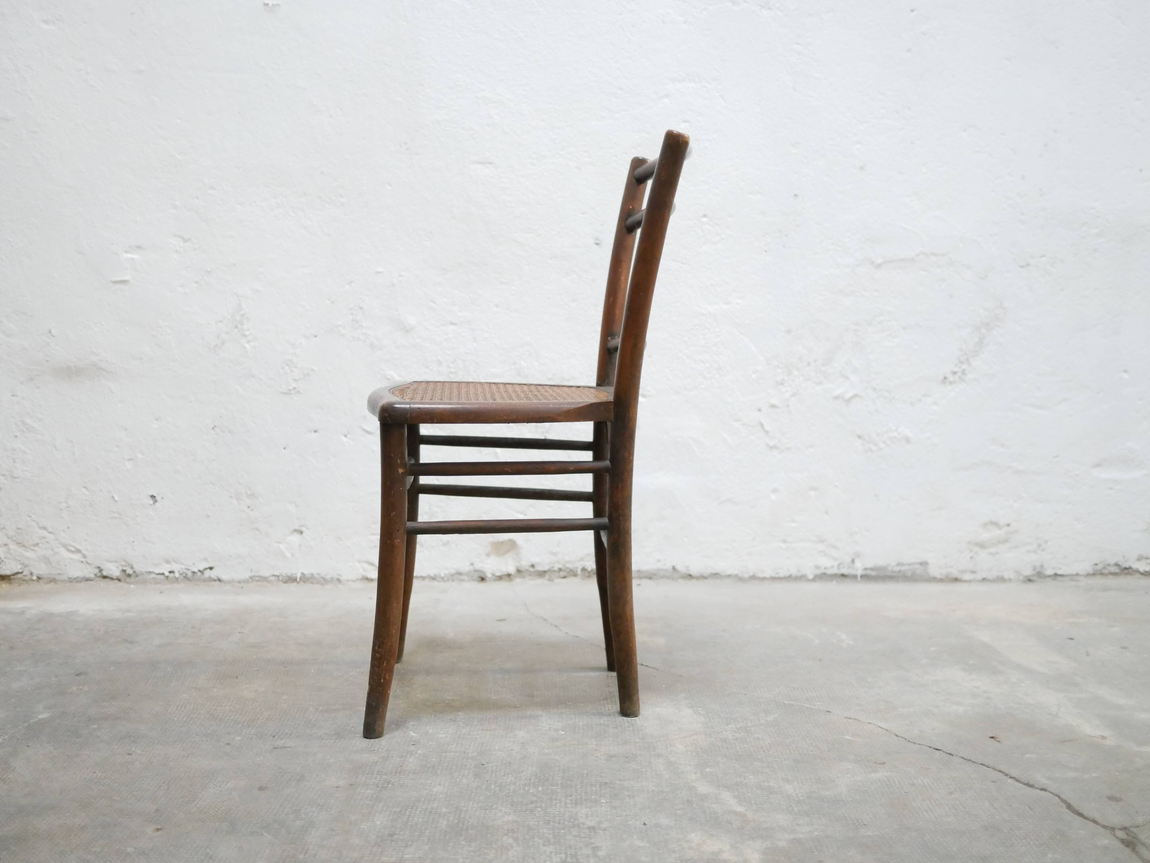 Chaise bistrot vintage cannée