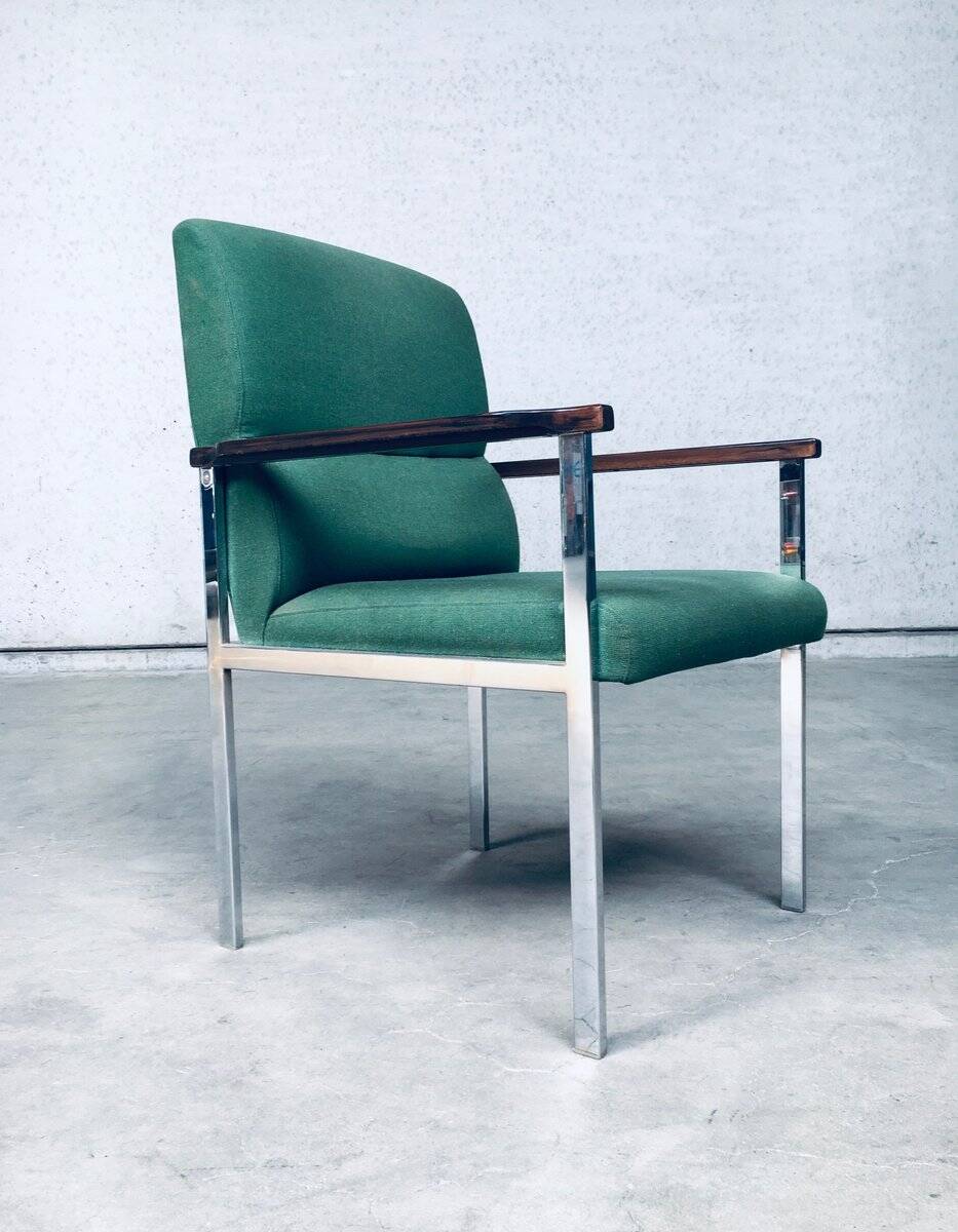 Set of Mid-Century Modern Office Armchairs from Brune, Germany, 1960s