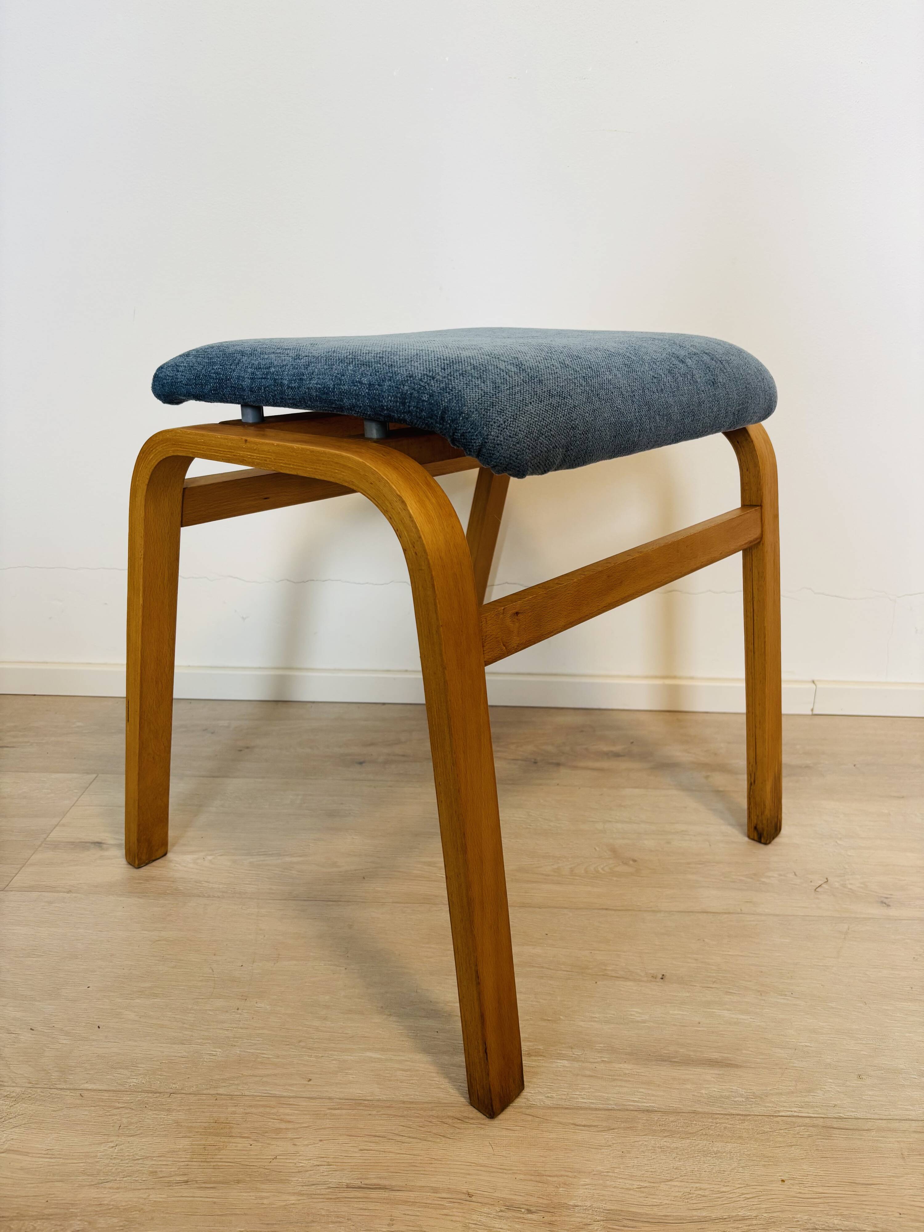 Mid-Century Ottoman by Ludvik Volak for Ton, Czechoslovakia 1970’s