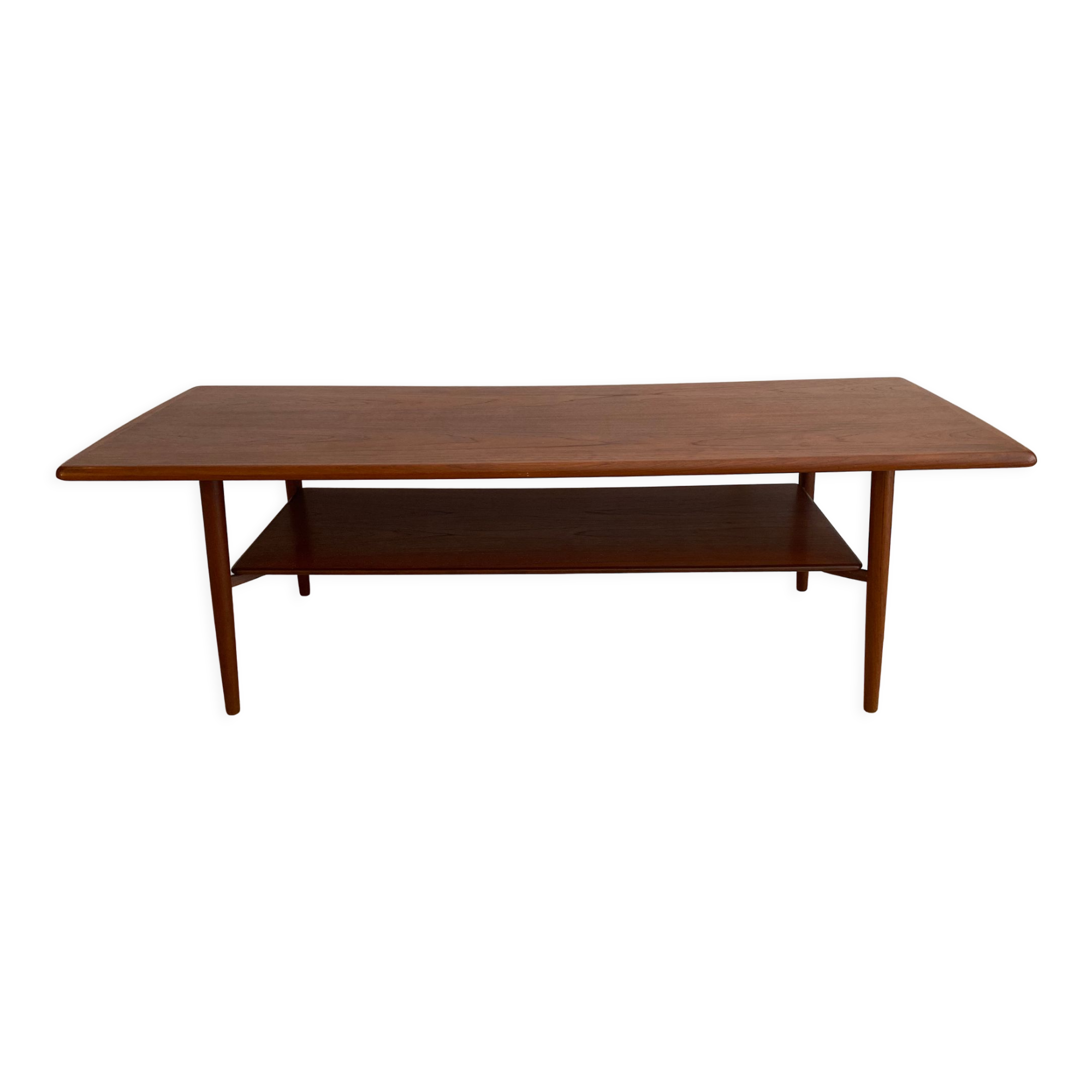 Scandinavian teak coffee table