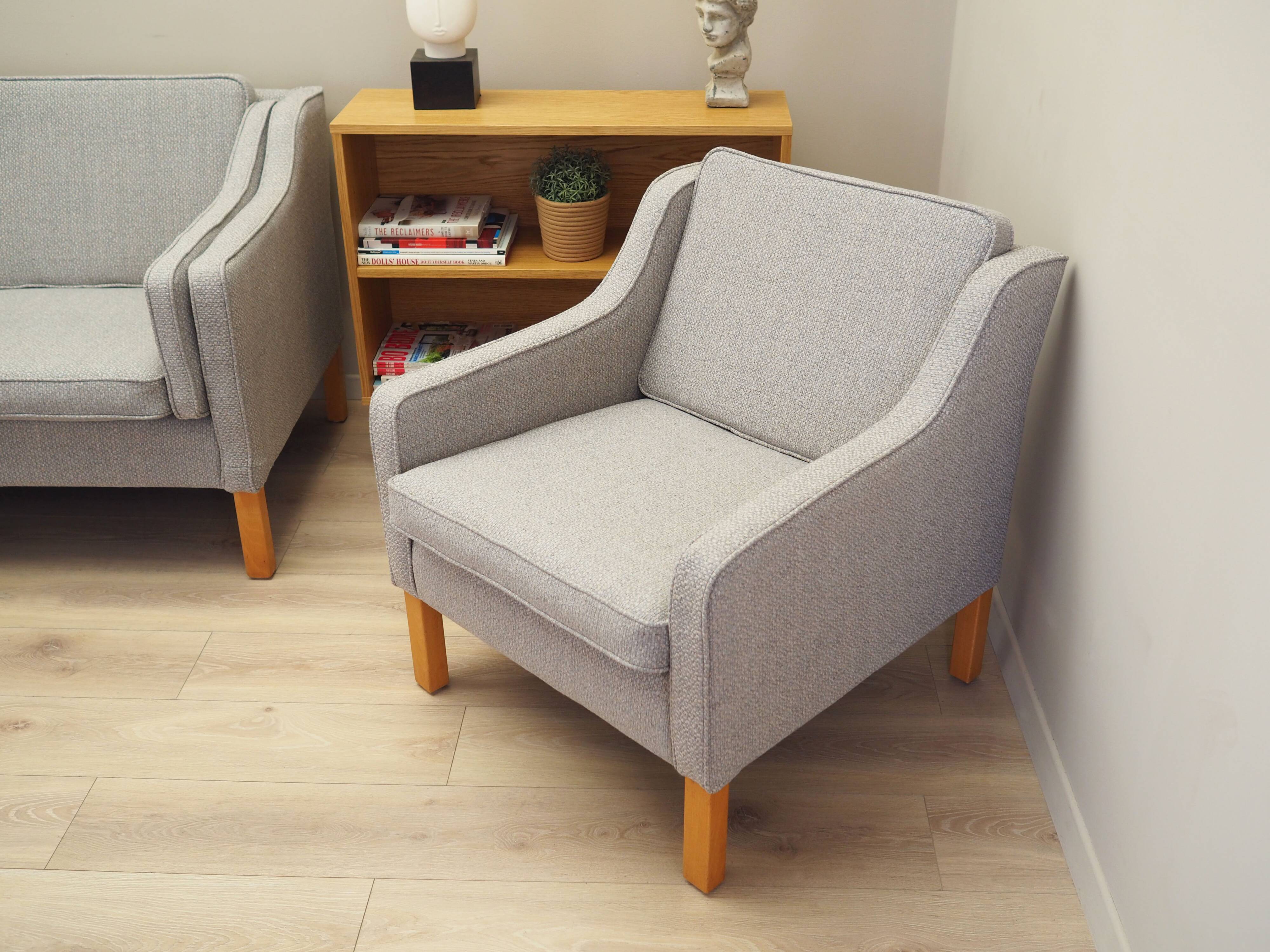 Beech armchair, Danish design, 1970s, production: Denmark