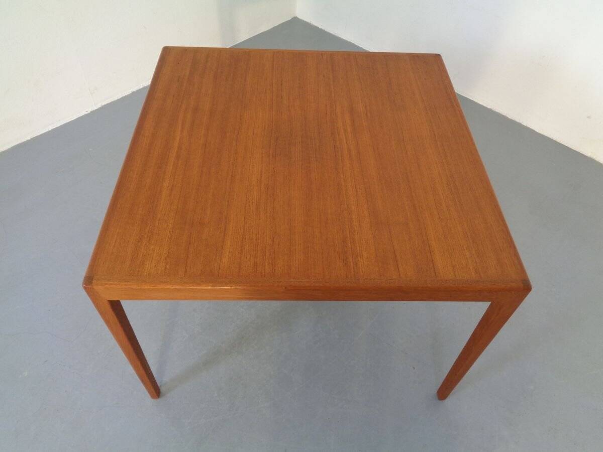 Danish Teak Coffee Table by Severin Hansen for Haslev Møbelsnedkeri, 1960s