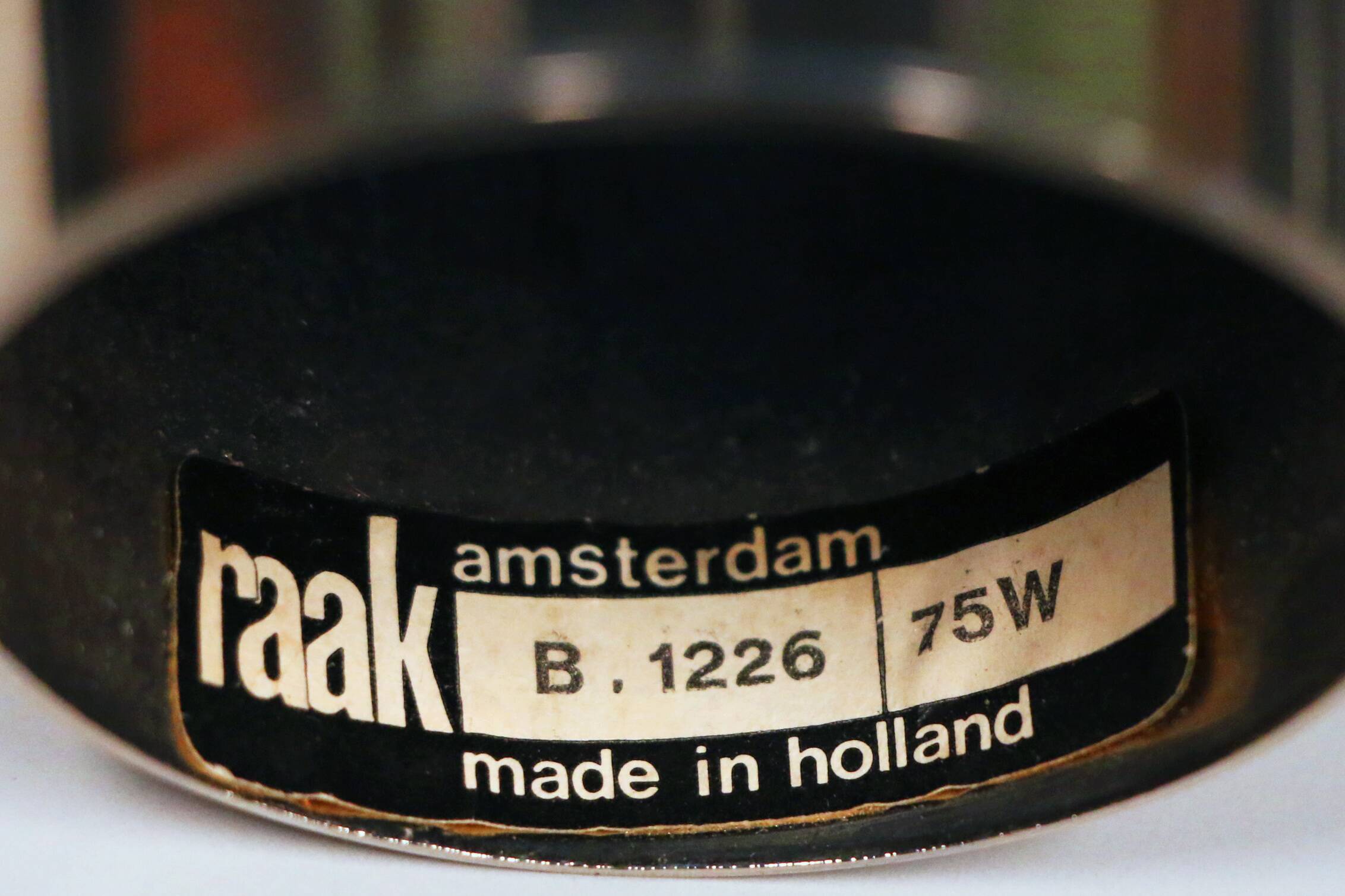 Raak Amsterdam Hanging Lamp Model B 1285 Design, 1968 Netherlands.