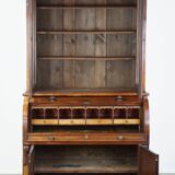 Antique English wooden bookshelf/secretaire from the 19th century