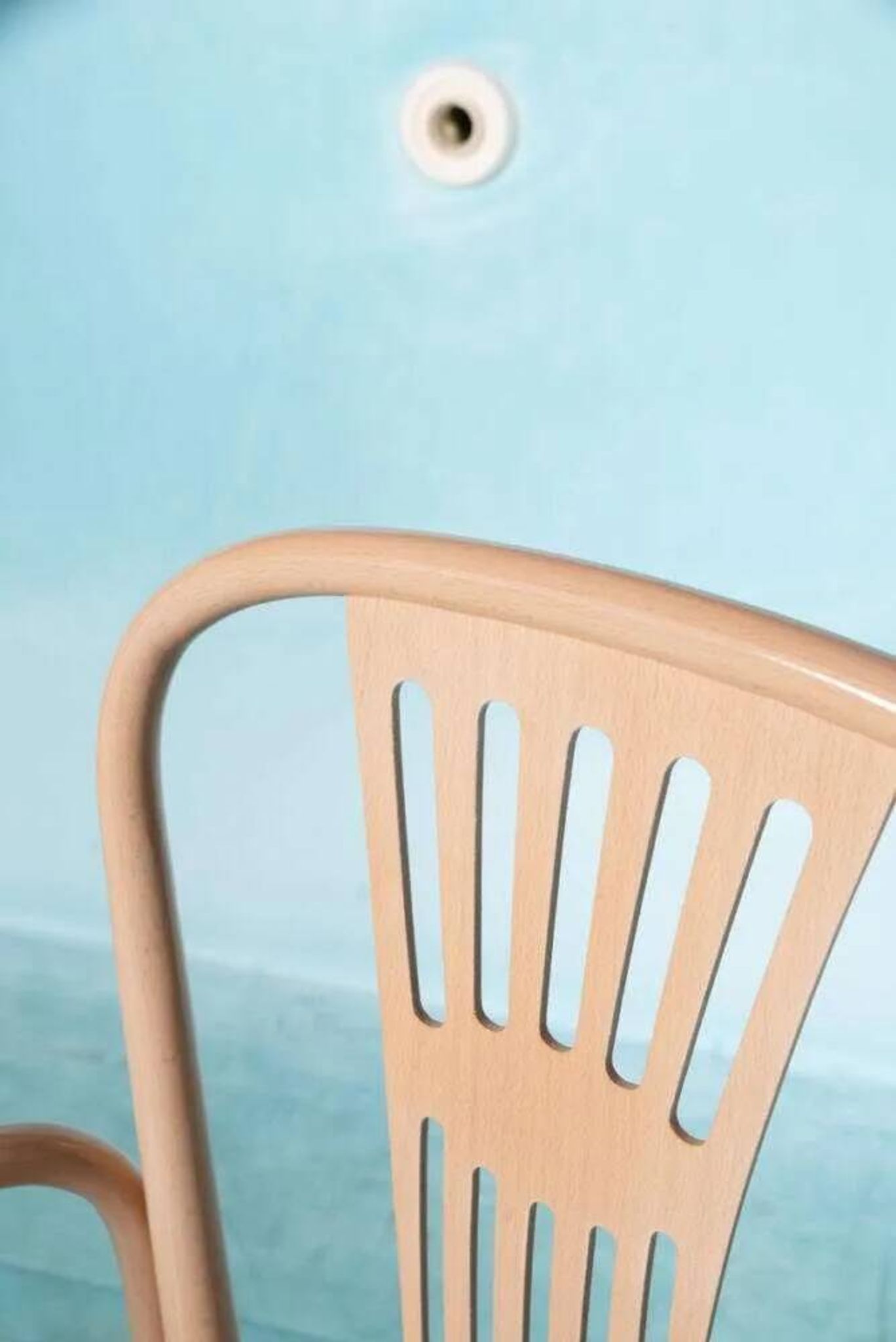 Ensemble de deux fauteuils en bois style Thonet, vintage rétro