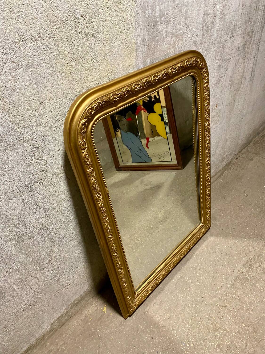 Grand miroir Louis Philippe