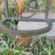 Art Deco 1930s wrought iron coat rack and hat stand