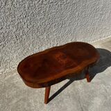 Table basse en bois massif