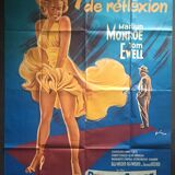 The Seven Year Itch - original French poster - 1970s