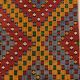 Tapis kilim turc vintage 376x172 cm laine jajim kelim