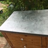 Florist furniture on zinc