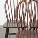 Set of 8 Vintage English Style Spindle Back Wooden Windsor Chairs from t