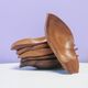 Ensemble de 6 grands bols en bois pour servir