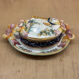 Henriot Quimper butter dish