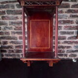Mahogany wall shelf