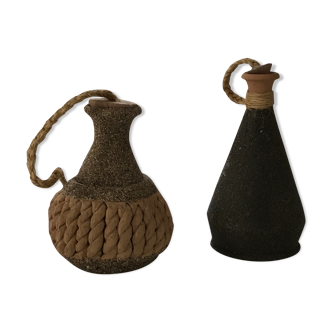 Oriental-style terracotta pot
