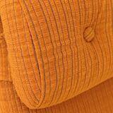 Transat d'intérieur , chaise longue Lama 70's orange