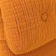 Indoor deckchair, Lama 70's orange deck chair