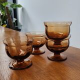 Mini stemmed glasses
