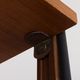 Italian teak wall unit with a desk and bar cabinet/secretarie, 1960s